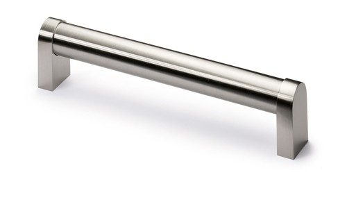 HETTICH 115077 Úchytka COMO 204/192 nerez broušený/imitace nerezi