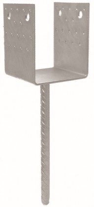 TK-kotevní patka U2 široká 101x100x4-16x250mm