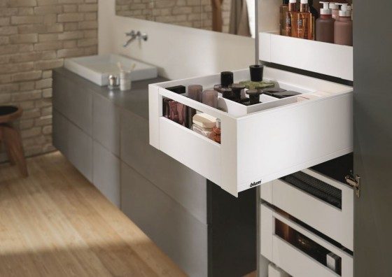 K-BLUM SpaceTower Legrabox C Pure, tmavě šedá, KB450