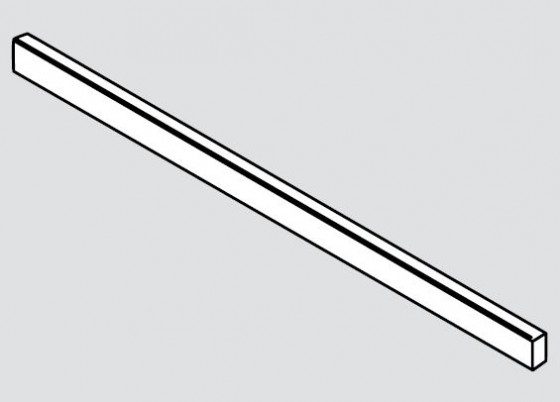 BLUM ZR7.1080U Legrabox, čelní reling 1080mm, nerez