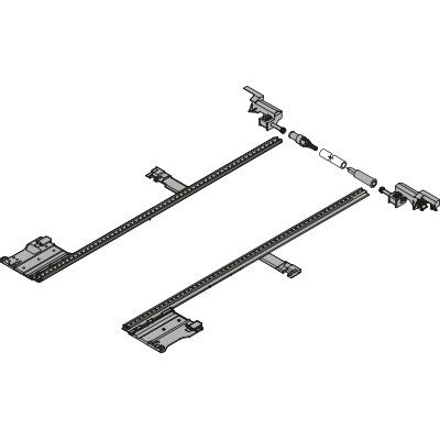 BLUM ZS7M400MU Movento, boční stabilizace, do 400 mm