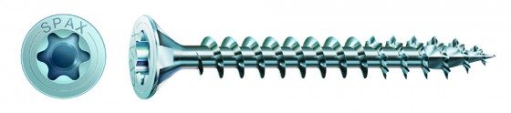 SPAX vrut 4x45mm zápustná hlava TXS W 4C MH