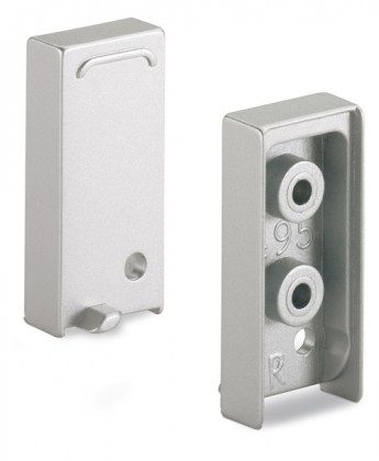 HETTICH 115049 Úchytka CAPRIS kon L+P nikl matný