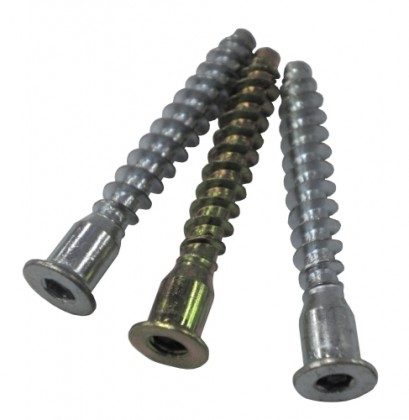 StrongFix Konfirmát drážky 7/70mm zinek bílý