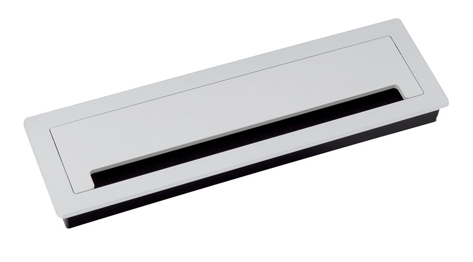 STRONG průchodka s tlumením ALU 300x90x28mm bílá mat