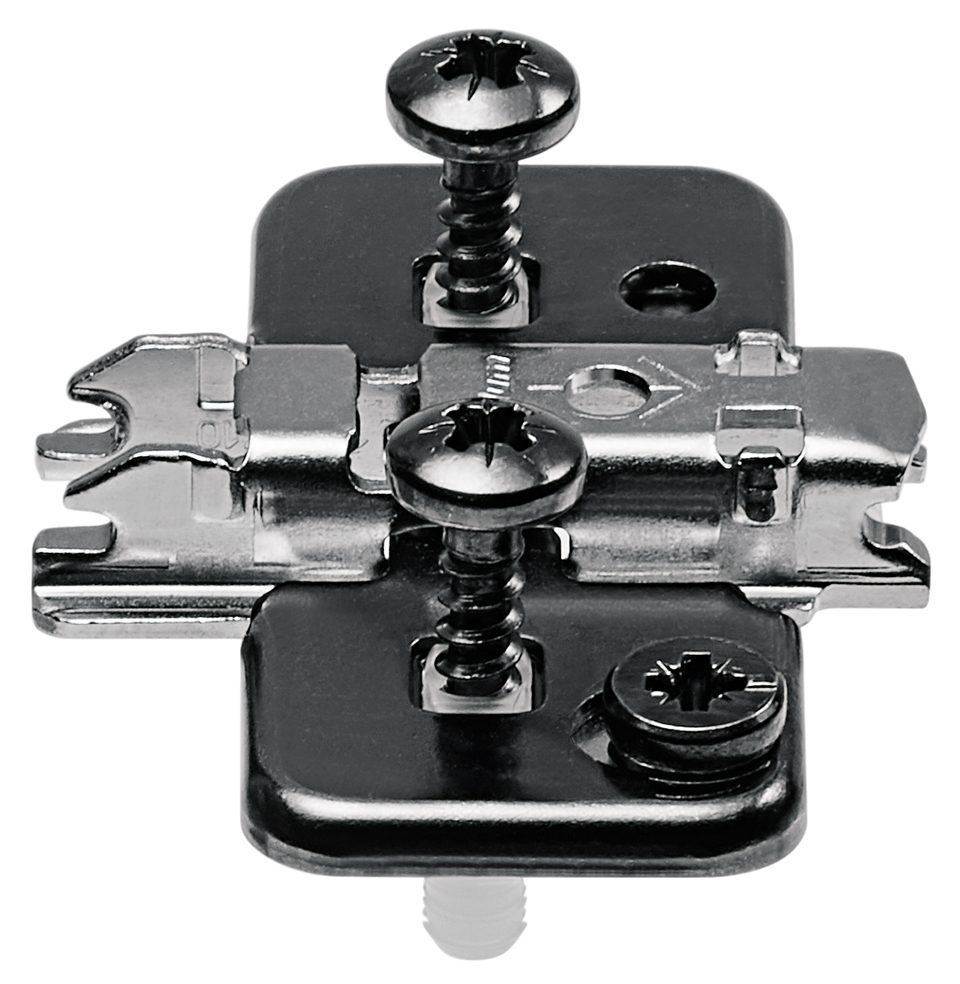 BLUM 174H7100E montážní podložka, křížová, excentr, Expando, 8,5mm, Onyx
