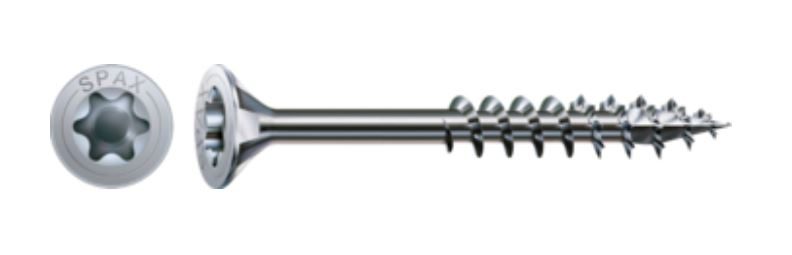 SPAX vrut 6x120/68mm zápustná hlava TXS,W,4C MH částečný závit
