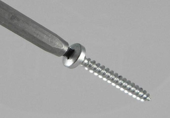 UNIQUADREX Vrut 4x16mm půlkulatá hlava zinek bílý
