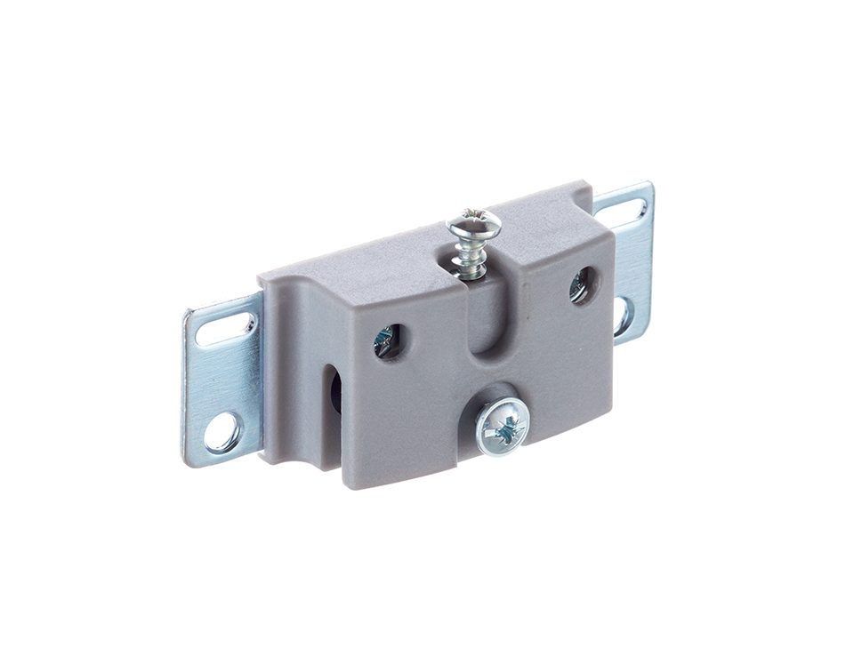VIBO Slim, držák čela potravinové skříně, 150mm, šedá
