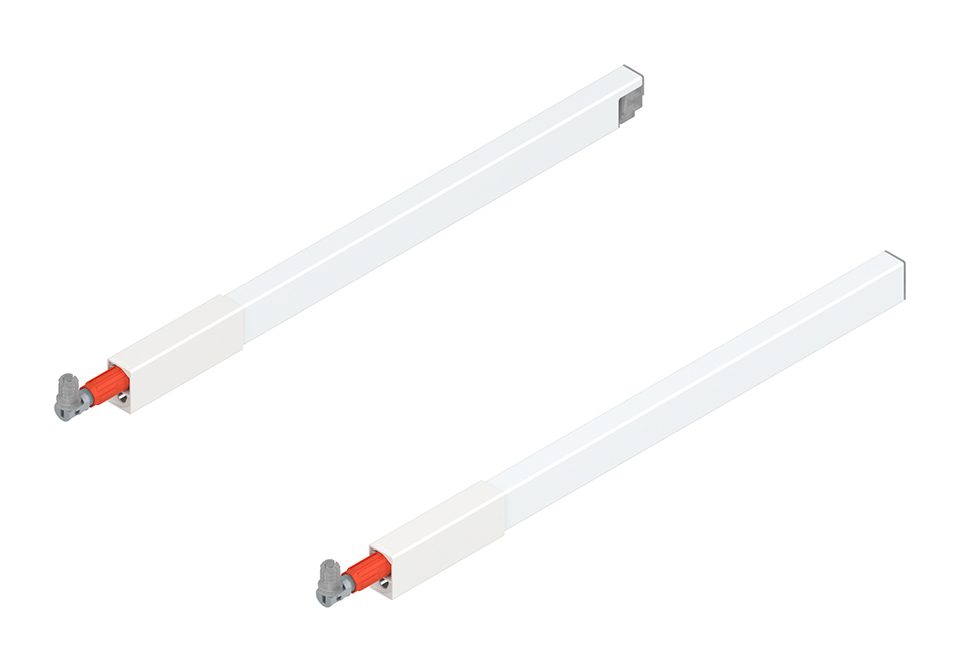 BLUM ZRG.237RS Antaro, podélný reling 300mm, bílá, sada