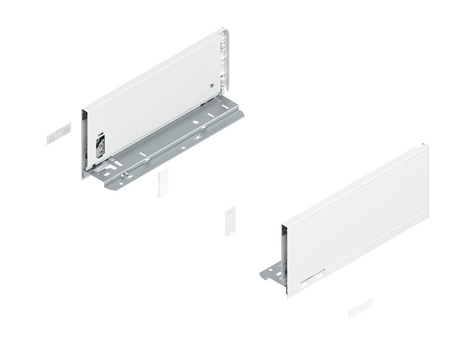 BLUM 770K6002S Legrabox, bočnice K 600mm, bílá