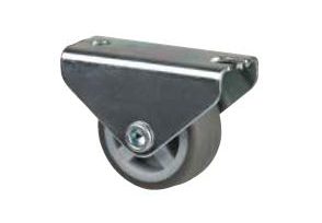 StrongCastors kolečko 30mm pevné měkčený běhoun šedá