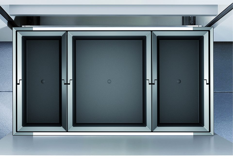 BLANCO 525221 Sorter Flexon II Low 80/3 1x19l+1x30l+1x16l