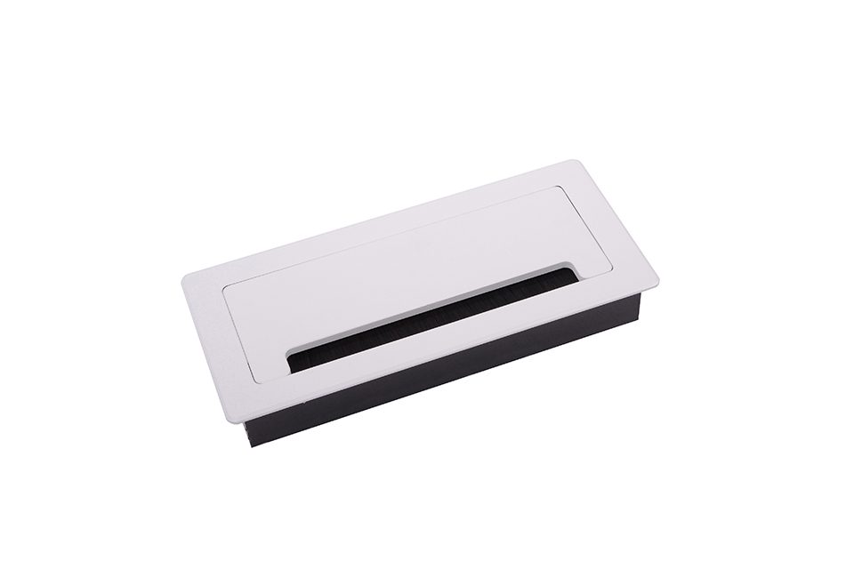 STRONG průchodka s tlumením ALU 200x90x28mm bílá mat