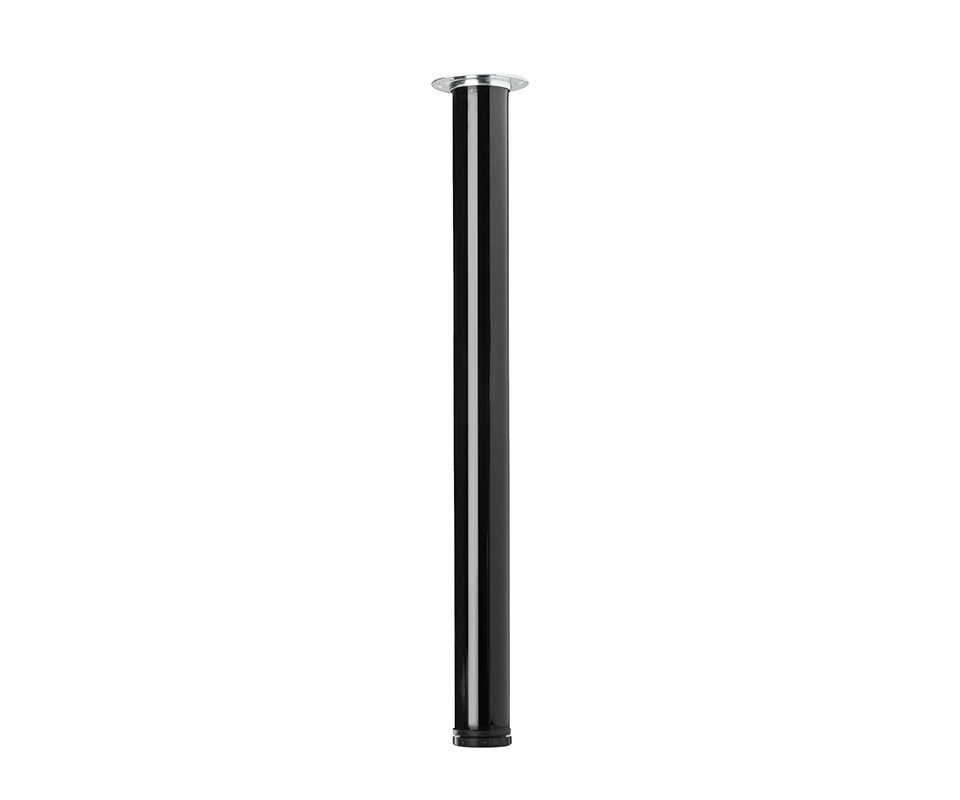 StrongLegs stolová noha TS001 820R/60mm černá lesklá