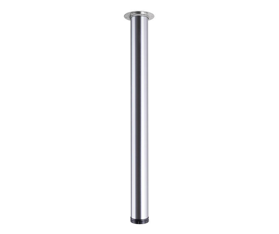 StrongLegs stolová noha TS001 1100R/60mm chrom matný