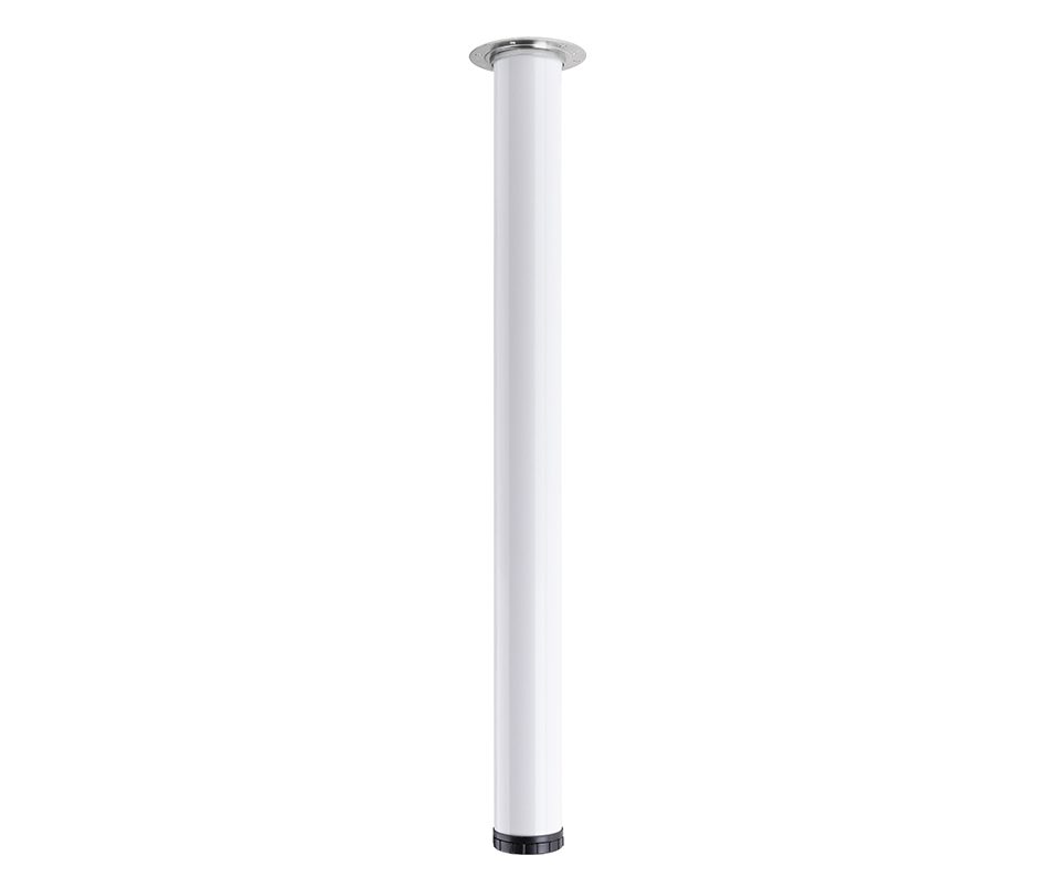 StrongLegs stolová noha TS001 710R/60mm bílá lesklá