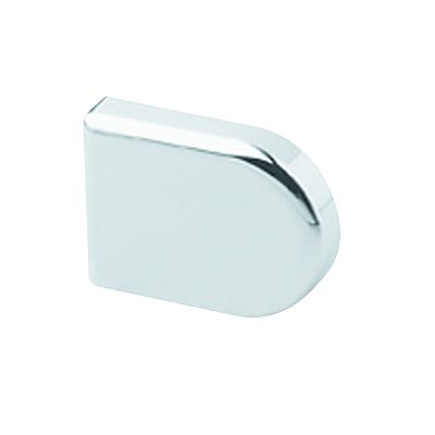 BLUM 84.4120 vnější krytka závěsu, vrtané sklo, tvar "D", lesklý chrom