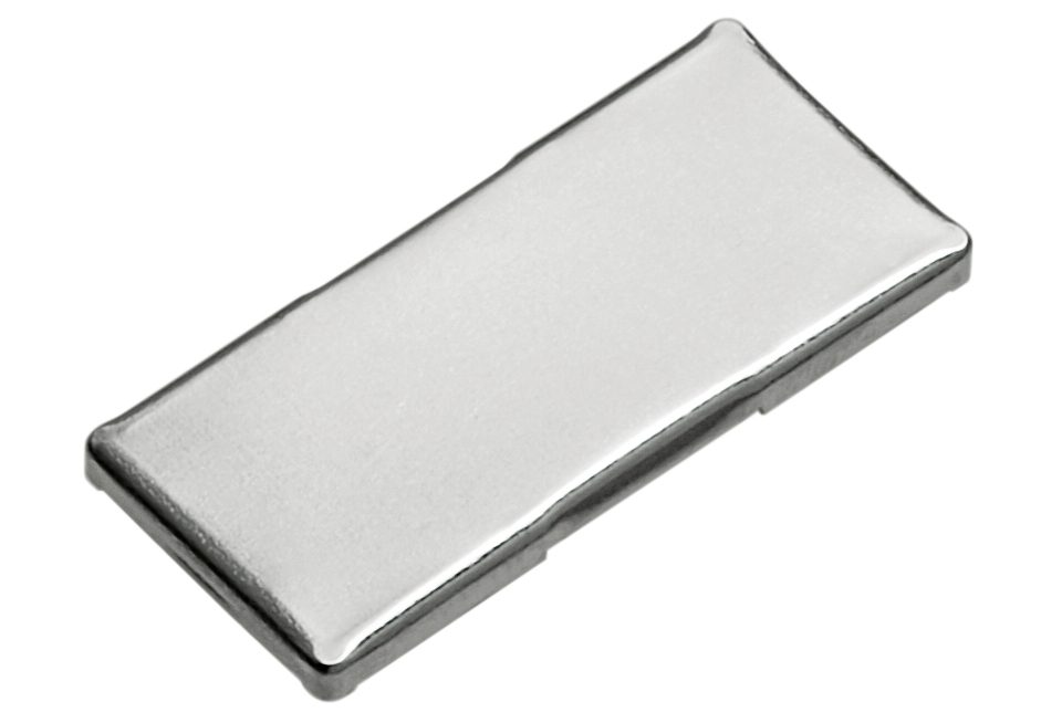 BLUM 70.4503 krytka ramínka závěsu, tenký materiál, Cristallo (new), 155°