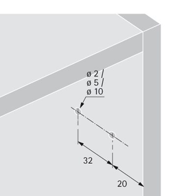 HETTICH 9239088 PTOs pro závěsy s integrovaným tlumením bílá
