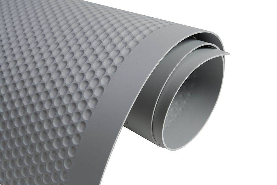 Podložka Aqua-Non Topsoft 1200x600mm stříbrnošedá