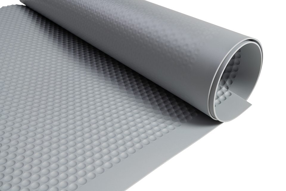 Podložka Aqua-Non Topsoft 1200x600mm stříbrnošedá