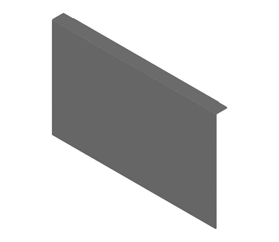 BLUM ZC7A0U0C Ambia-line adaptér pro dřevěná záda LBX/MVX C terra černá TS-M