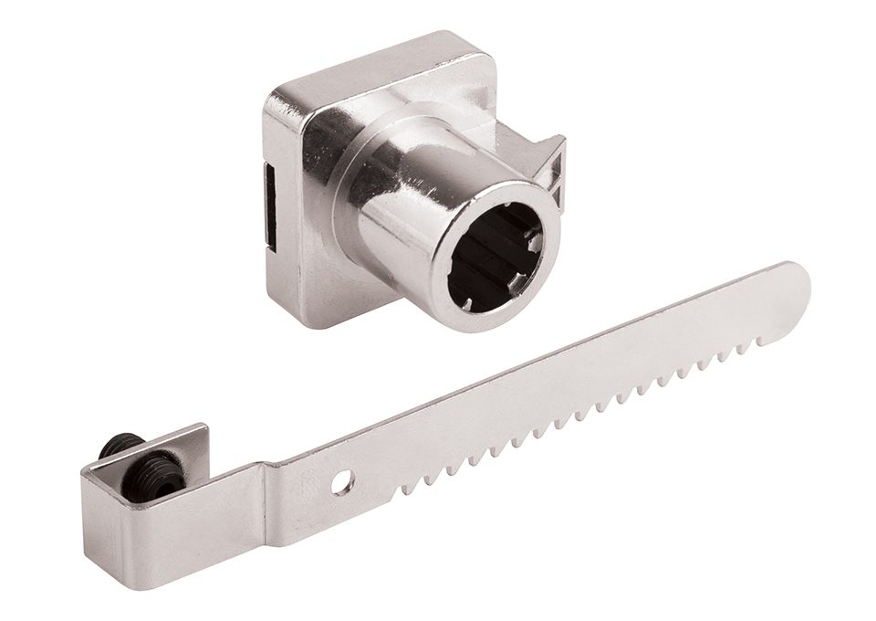 StrongLocks Zámek na posuvná skleněná dvířka pro vyměnitelnou vložku pravý