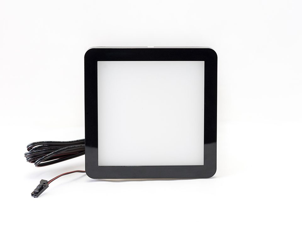 LED bodovka CIRAT 12V 3W bílá teplá, černá
