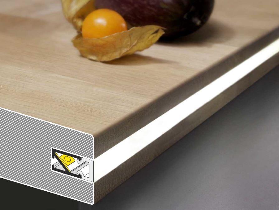 StrongLumio profil LED HI 8, 2000mm stříbrná elox