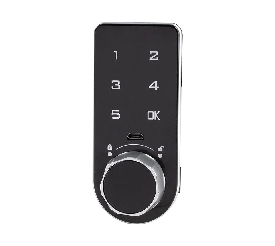 StrongLocks Elektronický zámek na klávesnici knopka černá pravý