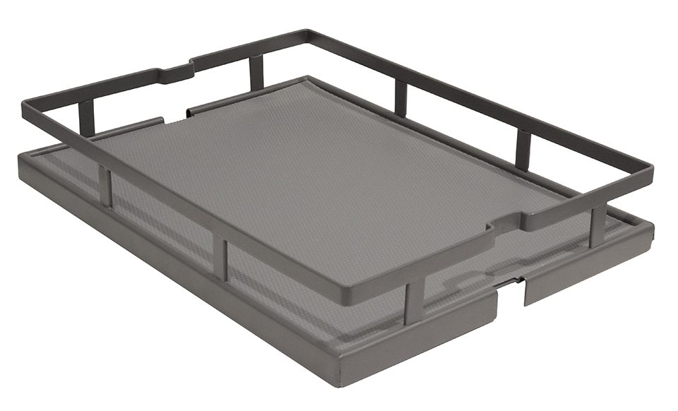 StrongWire koš pro potravinovou skříň, 400mm, tmavě šedá