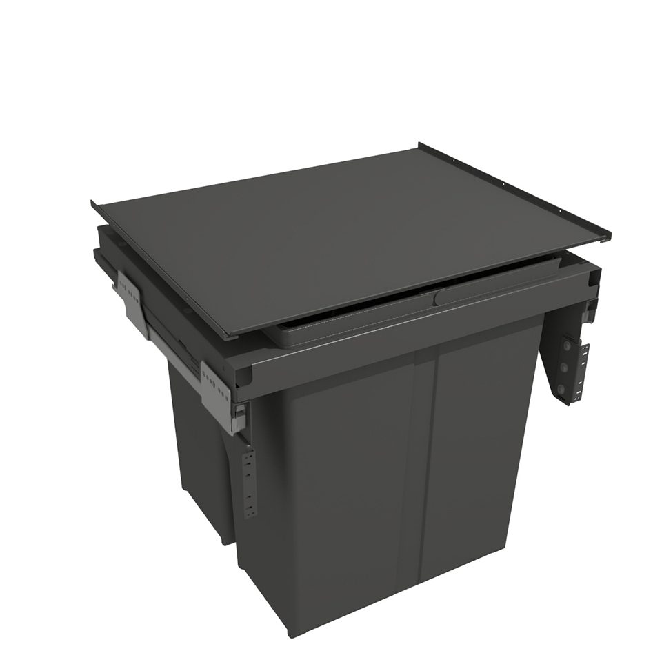 GOLLINUCCI Sorter 580 EVO 600mm včetně výsuvů a víka 2x40l antracit