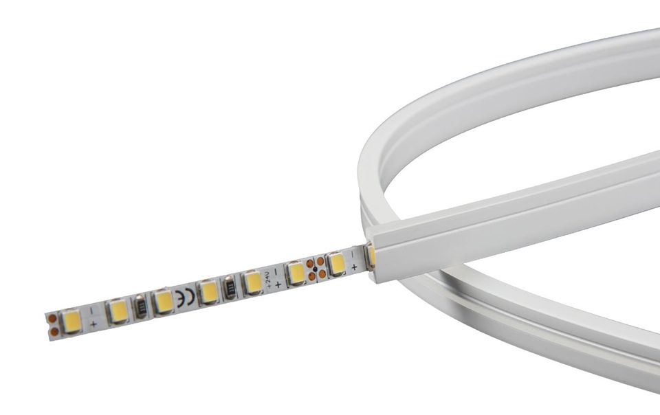 StrongLumio silikonový ohebný profil 8x16mm pro LED pásky do 10W/m, 10mm