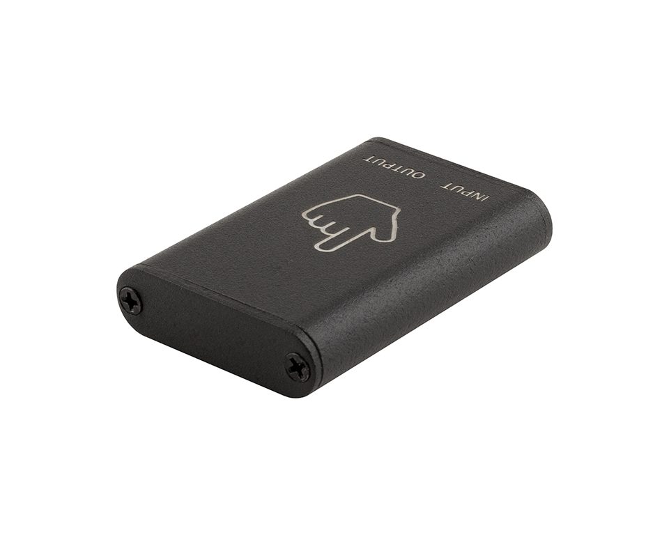 StrongLumio povrchový vypínač/stmívač 12-24V, 4A konektory Mini, černá