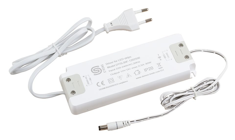 StrongLumio napájecí zdroj plochý pro LED 12V, 30W