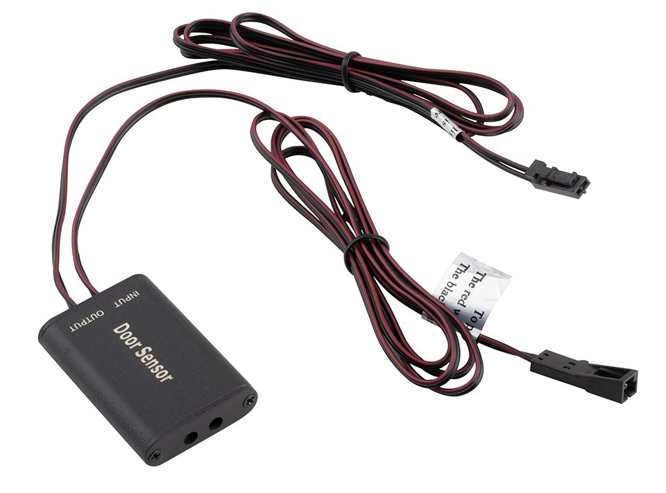StrongLumio dveřní senzor alu, 12/24V 48/96W 4A konektory Mini, černá
