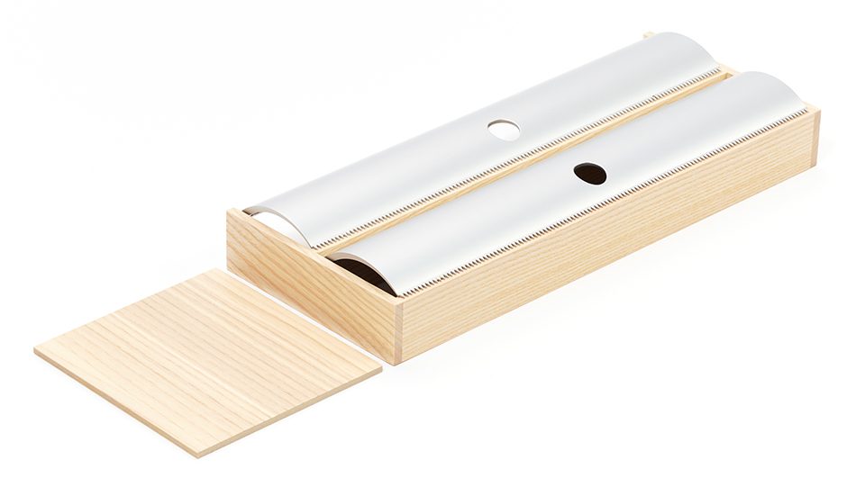 KES 009210 LiniQ řezačka na fólie 137x472mm světlý dub