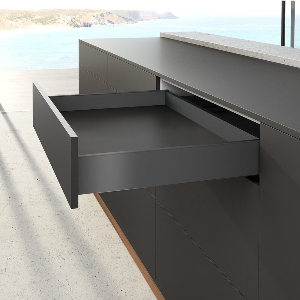 HETTICH sada AvanTech YOU zásuvka, 101/450mm, 30kg, Quadro, antracit, SiSy