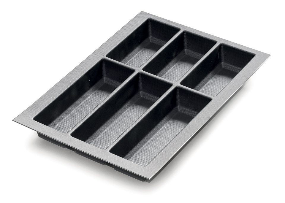 Příborník Classico Kristall softTouch 322x474mm černá