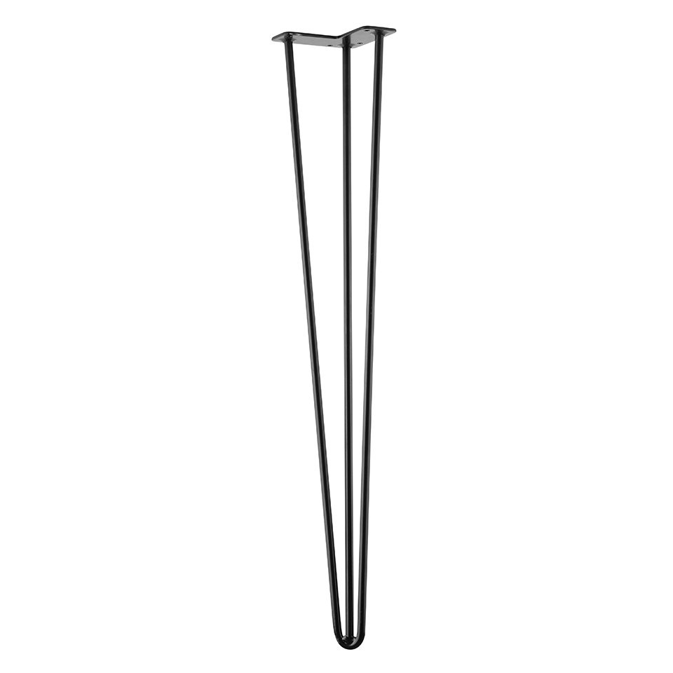 StrongLegs stolová noha TS003 710mm černá matná