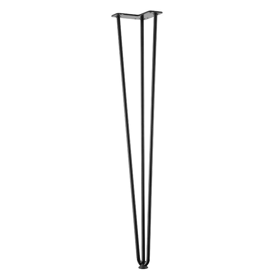 StrongLegs stolová noha TS003 710mm černá matná