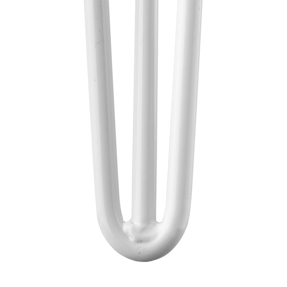StrongLegs stolová noha TS003 420mm bílá lesklá