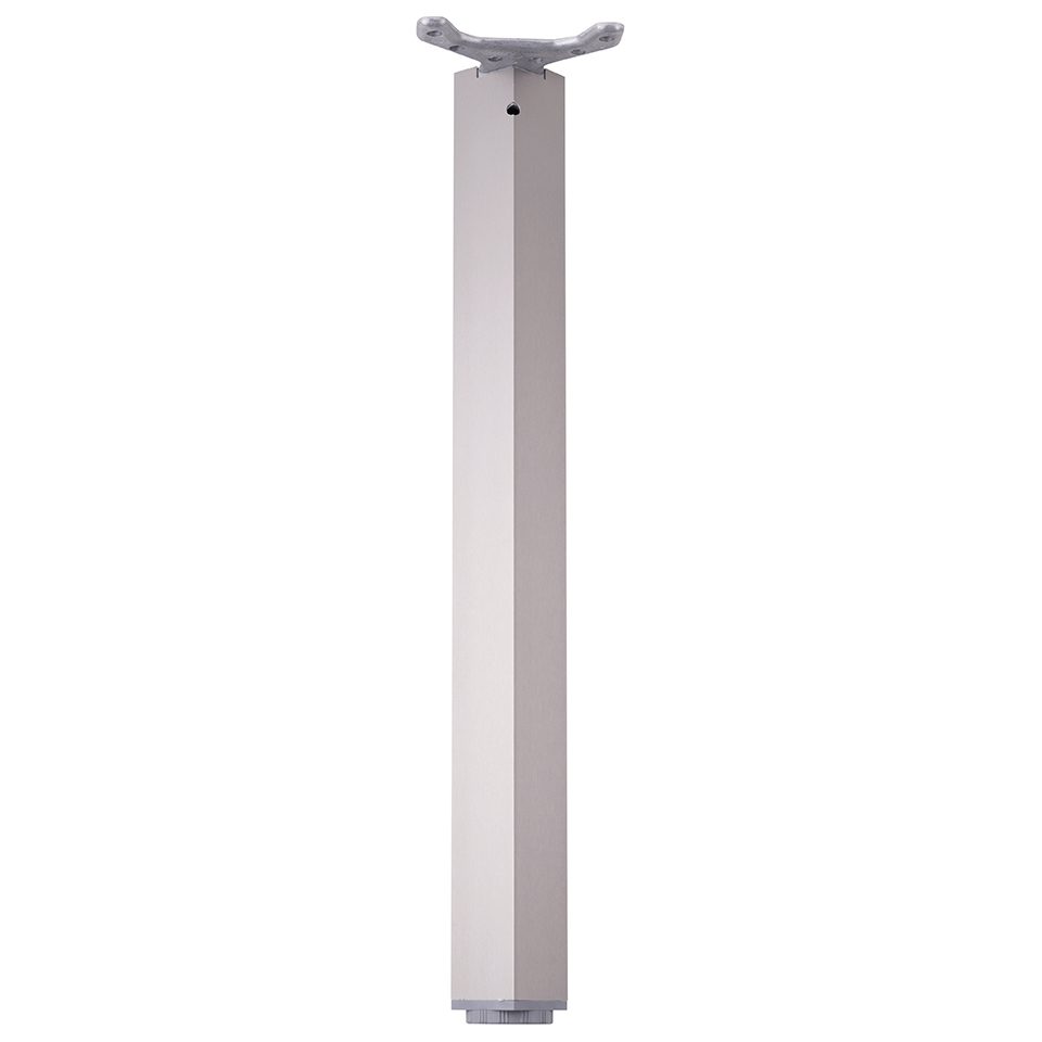 StrongLegs stolová noha TA001 710R/60x60mm imitace nerezi