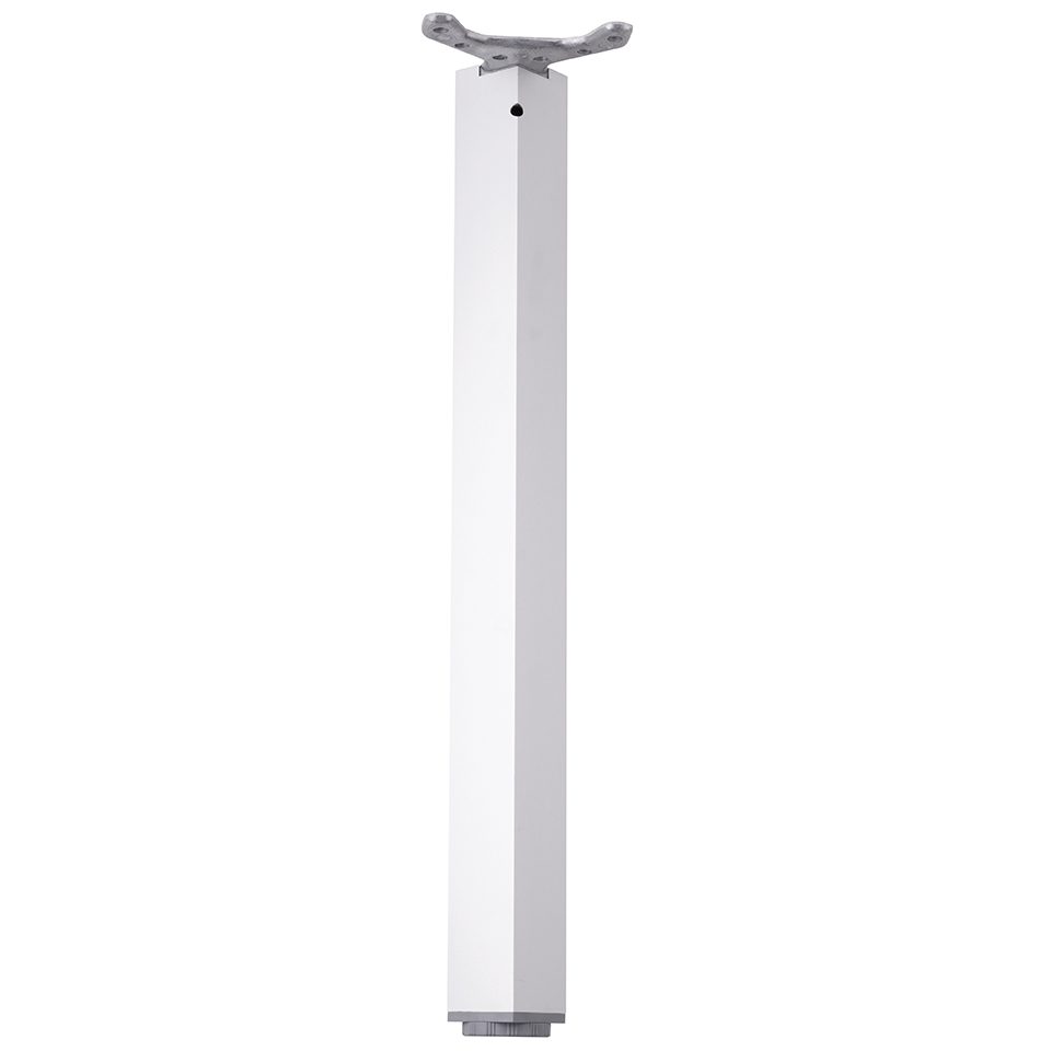 StrongLegs stolová noha TA001 710R/80x80mm eloxovaný hliník