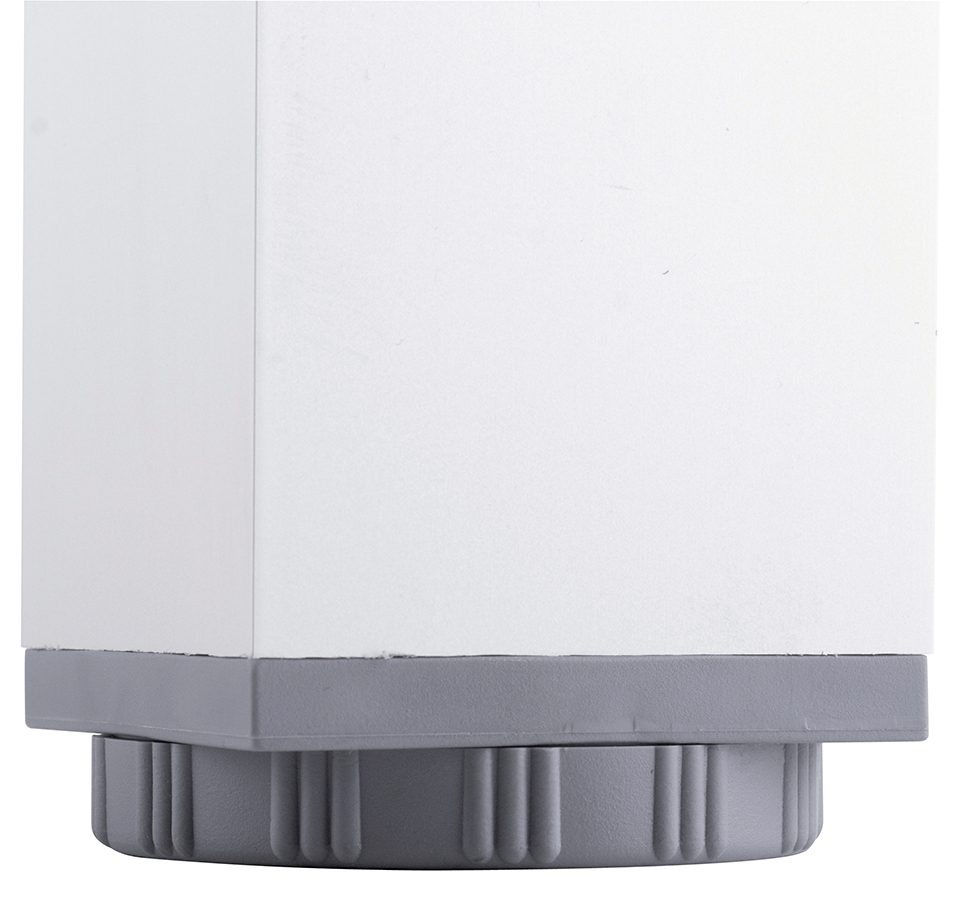 StrongLegs stolová noha TA001 710R/80x80mm eloxovaný hliník