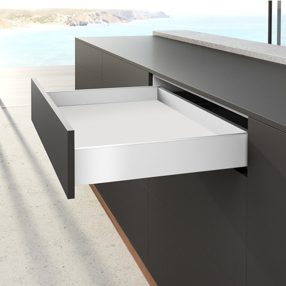 HETTICH sada AvanTech YOU zásuvka, 101/600mm, 30kg, Quadro, bílá, SiSy