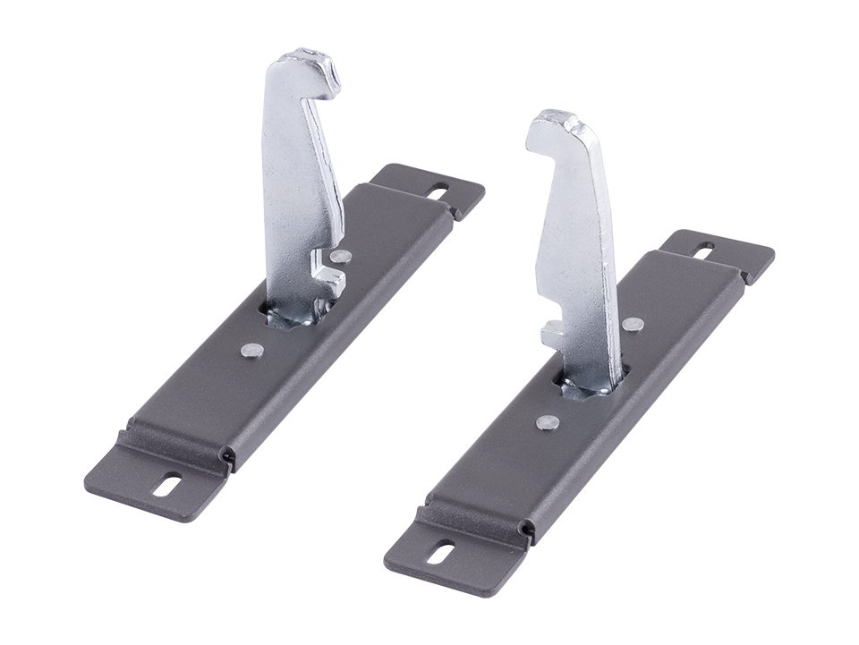 KES 235156 Dispensa, držák čela pro potravinovou skříň, 150 mm, antracit