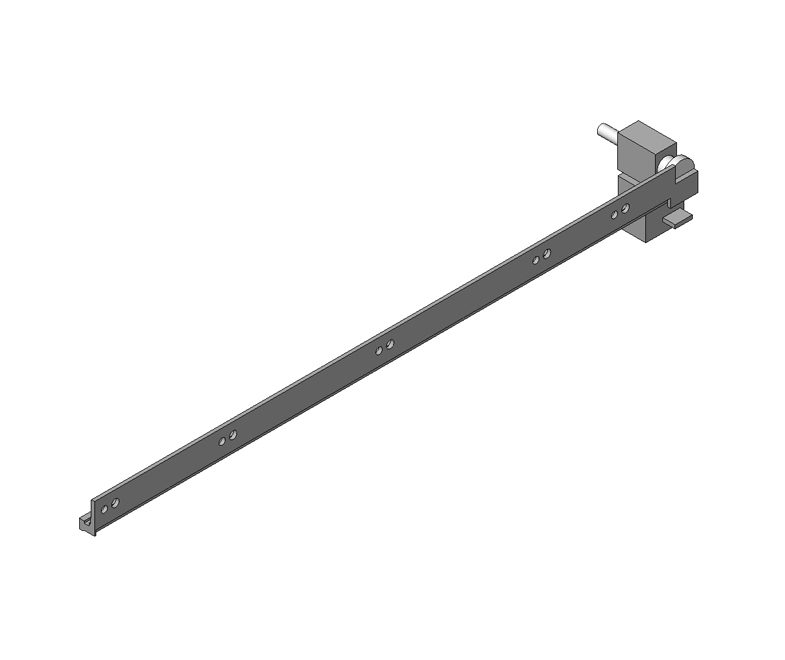 BLUM ZST.550BA Boční stabilizace Antaro, NL550