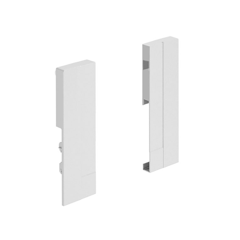 K-HETTICH Atira vnitřní zásuvka 144, 520mm/30kg, relingy, bílá, SiSy